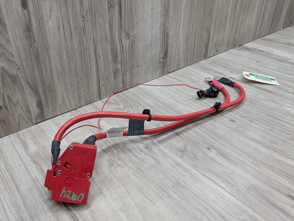 OEM BMW M2 F87 F15 F22 F23 M235 X5 Batería Plus Polo Terminal Positivo Cable Rojo Foto 2 de 4