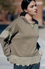 NWT Anthropologie DAILY PRACTICE BY ANTHROPOLOGIE BOXY PULLOVER XL