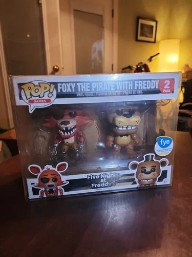 Funko Pop! Vinyl: Five Nights at Freddy's - 2 Pack - Foxy And Freddy FYE w/ Case