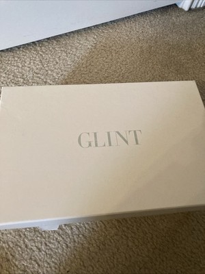 Glint Womens Silver Evening Sandals Size 7.5 M