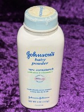 Johnson  Johnson's Baby Powder Travel 2004 Aloe and Vitamin E 4 oz Cornstarch