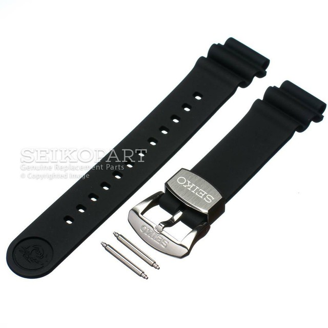Seiko 20mm OEM Soft Pliable Rubber Dive 