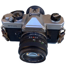 Vintage Fujica STX-1 35mm Film Camera X-Fujinon 1:1.9 50mm FM Lens Japan Parts