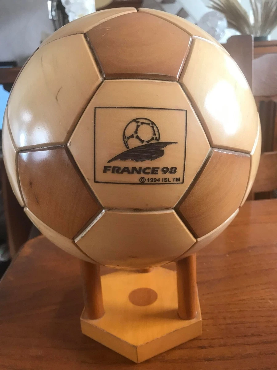 Écharpe Officielle Coupe Du Monde 1998 France 98 Avec Ballon - Neuve, Bleue