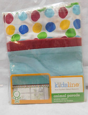 Kidsline Animal Parade Baby Nursery Valance 60 in x 14 in