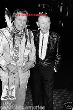 Original 35mm Negative Roy Rogers & Iron Eyes Cody 2-19-87 # 1 Western Cowboy