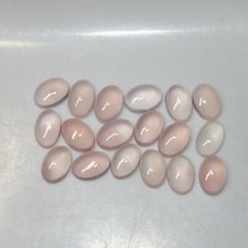 Pink Chalcedony 6x4mm, 7x5mm  8x6mm Cabochon Oval Loose Gemstone s 