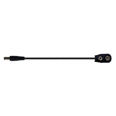 9V Battery Connector Converter Cable Negative Center for Guitar Effects Pedals