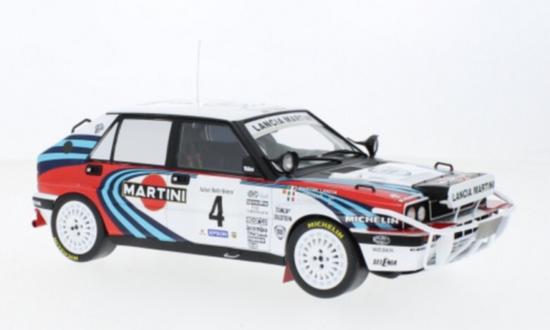 Voiture du safari rallye 1990 N°4 - LANCIA Delta Integrale 16V