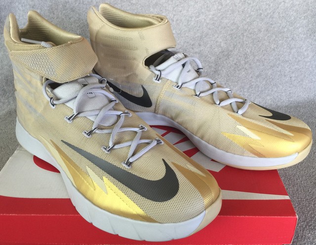 nike zoom hyperrev gold