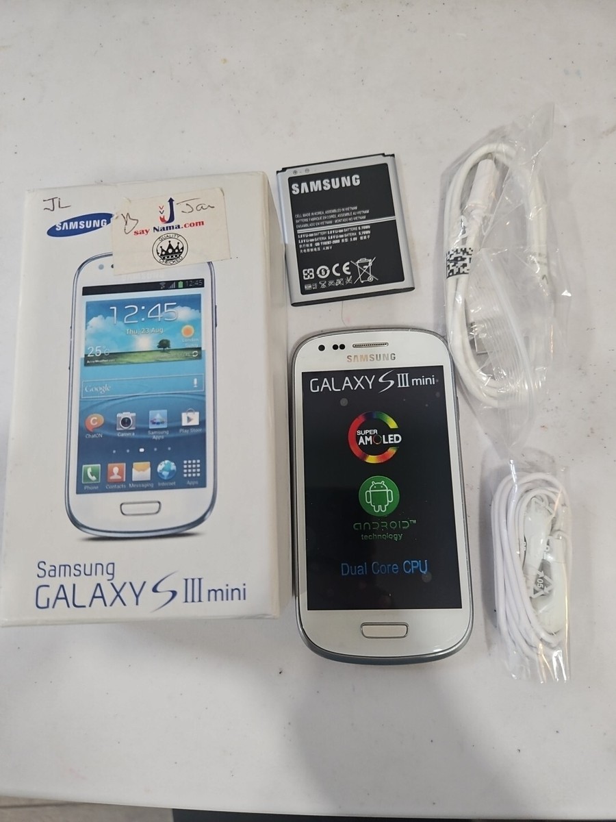 Samsung Galaxy S III Mini GT-I8190 - 8GB - Marble White (Unlocked