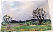 :FRANZ EHMKE *1928 -2018 BERLIN PASTELL AN DER STIEGE IN ROSENTHAL