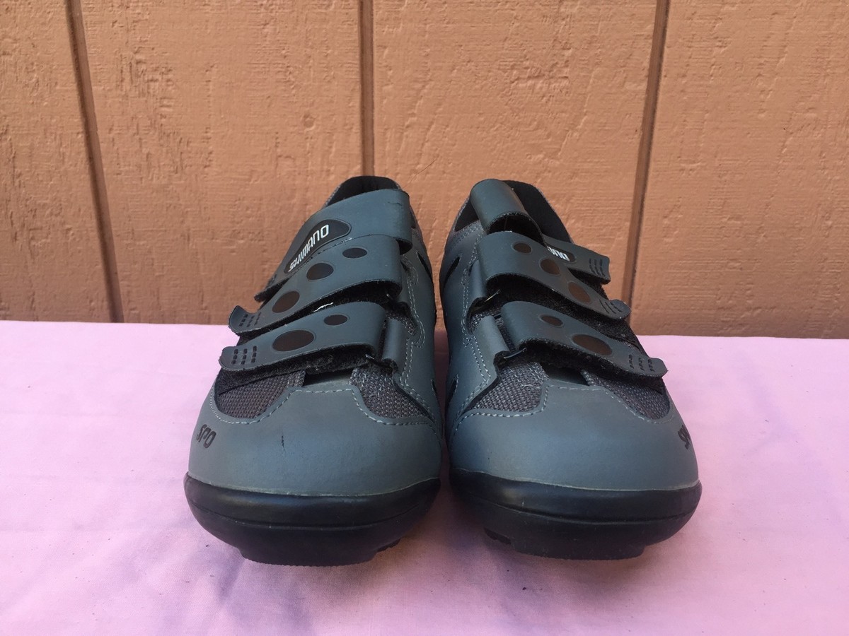 EUC Shimano SPD Men's Gray Cycling Mountain Bike Shoes US Sz EUR 40 M-1206