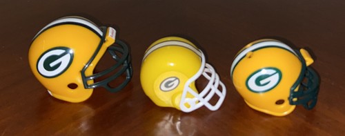 GREEN BAY PACKERS Football Helmet Lot RIDDELL Pocket Pro Super Bowl XXXI 31 Vtg - Picture 2 of 12