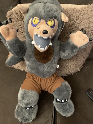 Scared Stuffless Werewolf Plush VERY RARE CANT FIND ANYWHERE ELSE