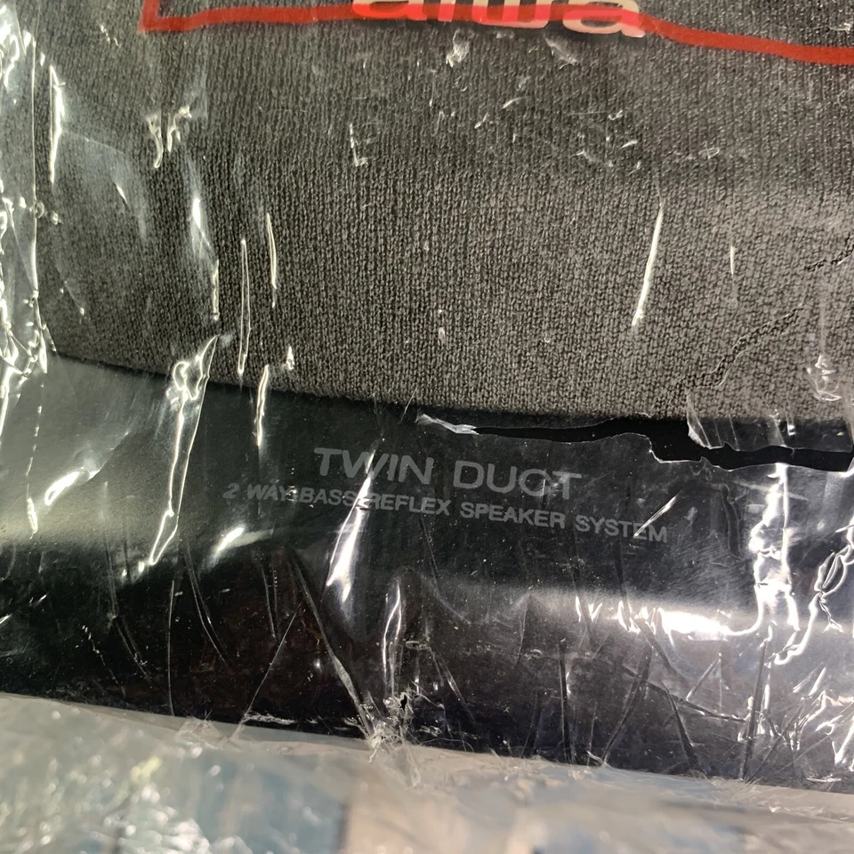 ONE Aiwa Twin Duct 2 Way Bass SX- NV1500 Shelf Speaker BRAND NEW! Boombox - Image 3 of 4