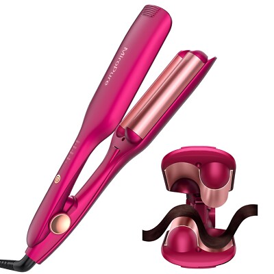 Miropure Hair Curling Iron Auto Shut-Off Waver Barrel Curler Ceramic Hair Crimpe