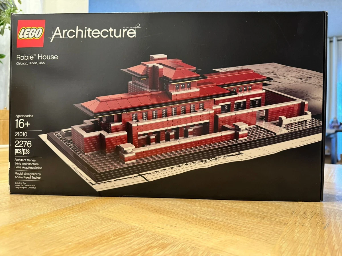 Robie House LEGO ARCHITECTURE Box LEGO (R) Complete Sets & Packs 