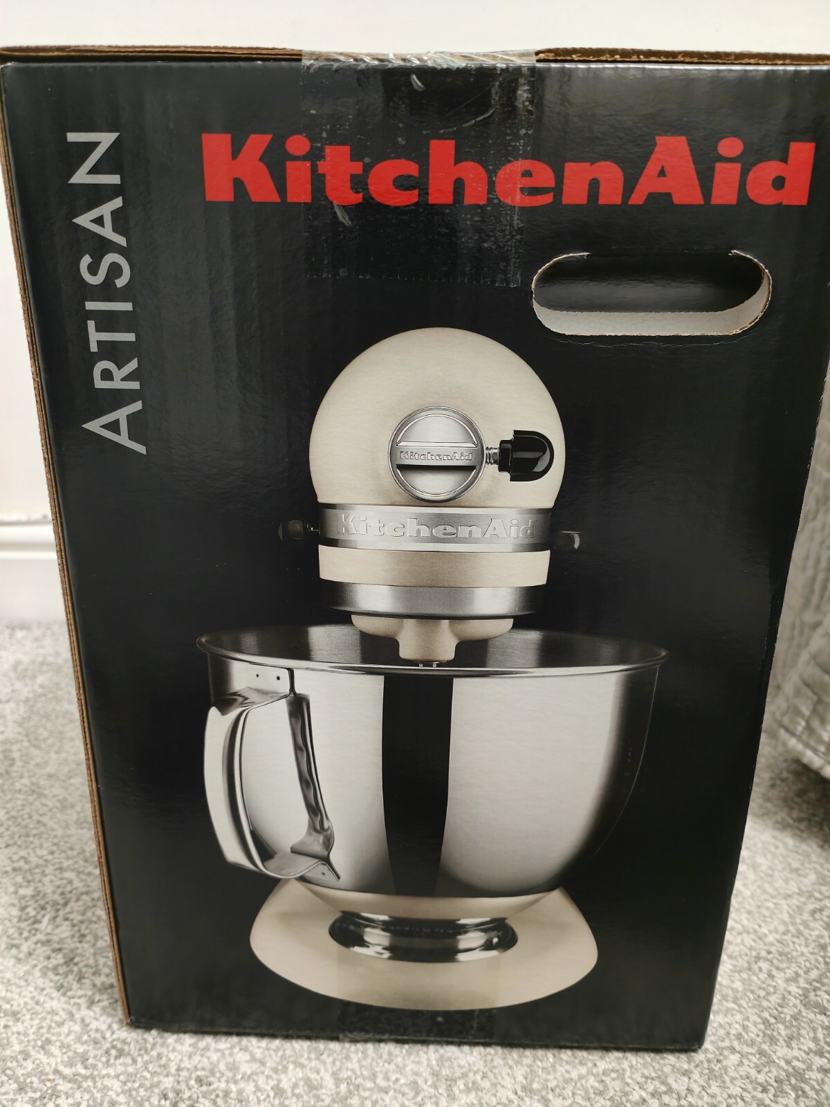 KitchenAid Artisan Mixer 4.8L Fresh Linen Matte Brand New Boxed eBay