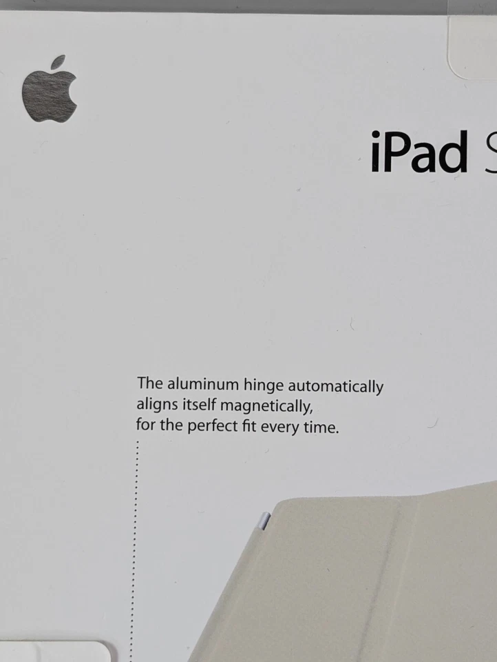 Apple Ipad 2 Smart Cover Leather Cream MC952LL/A - Image 2 of 4