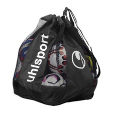Uhlsport BALLBAG Balltasche für 12 Bälle Ballsack Ballnetz schwarz