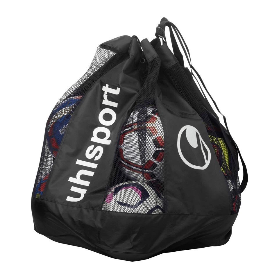 Uhlsport BALLBAG Sac À Balles Pour 12 Balles Sac À Balles Filet Noir - Photo 1/1