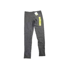 LADY HATHAWAY Womens Charcoal Gray Cotton French Terry Leggings S Small NWT 