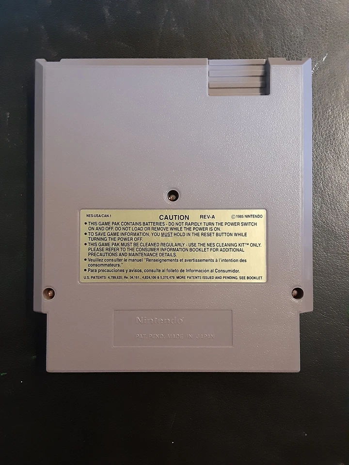 Cartucho de juego vintage años 80 Nintendo Zoda's Revenge: Star Tropics II solo/funciona Foto 2 de 2