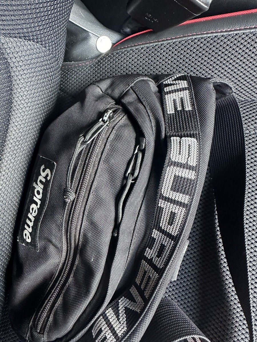Supreme Waist Bag SS18 Fanny Pack Brand - Black | eBay