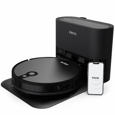 Home AutoVac Eclipse Pro Robot Vacuum with Auto Empty Base and Mapping Technolog