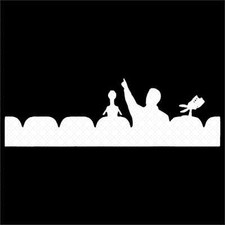 Mystery Science Theater Vinyl Decal / Sticker 2(TWO) Pack