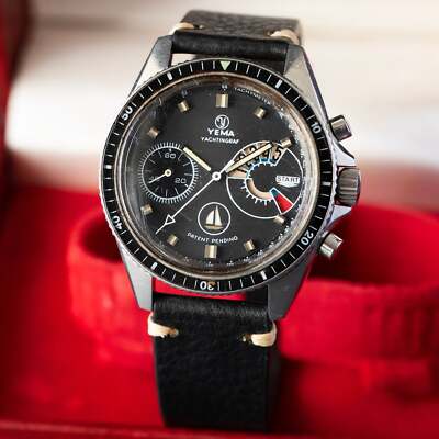 Yema - Yachtingraf Chronograph Type 6 'White Ship' YEA-YATCH-WS | eBay