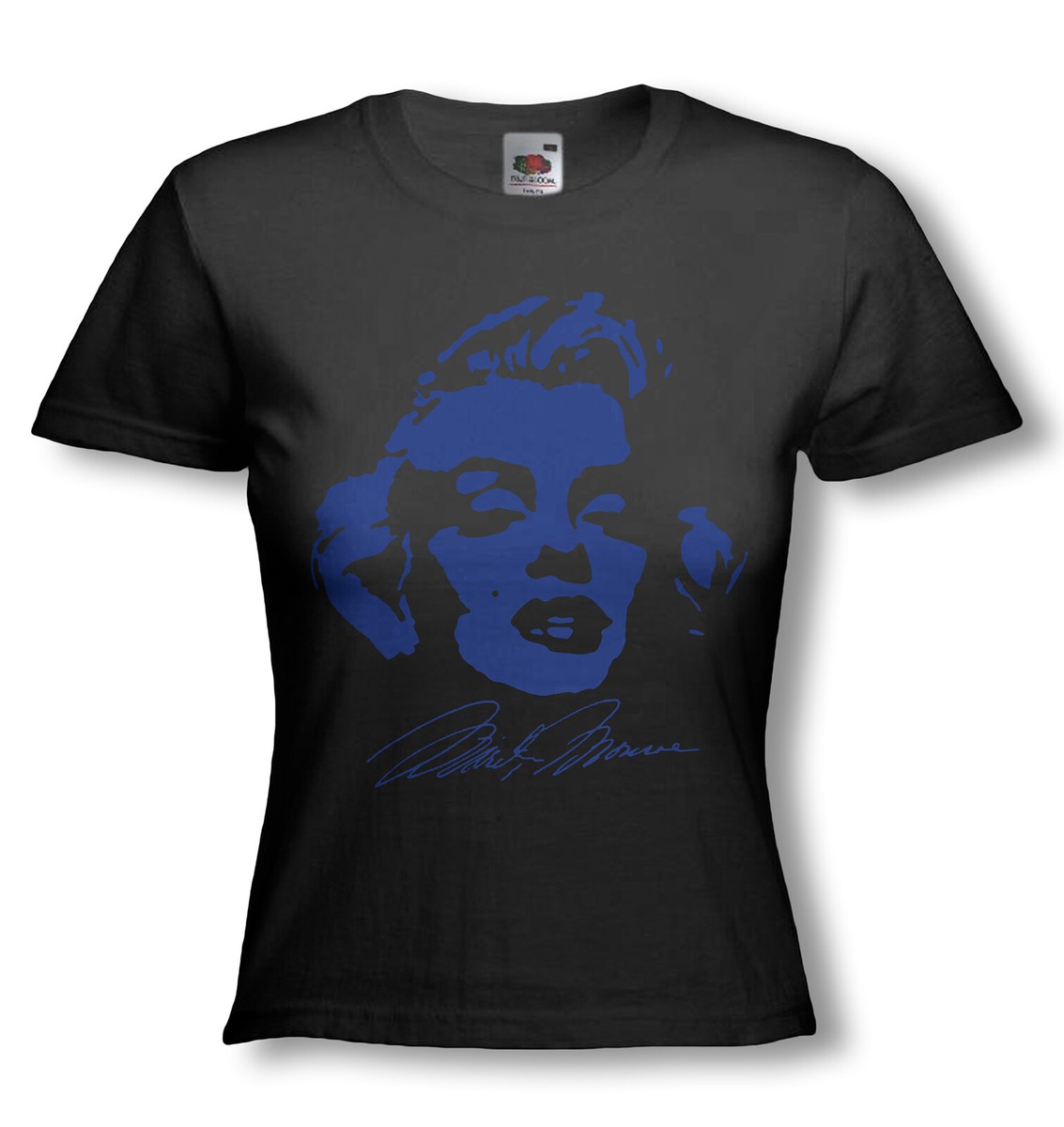 MARILYN MONROE T-SHIRT - Hollywood sex symbol - Ladies fitted Tee