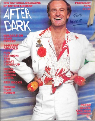 after dark magazine february 1978 hollywood gay entertainment silver screen mag ebay ebay