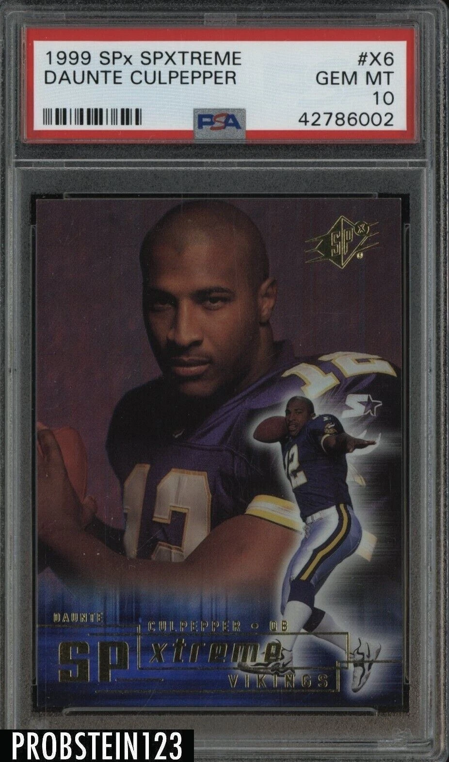 Daunte Culpepper SPx SPxtreme #X6 Base