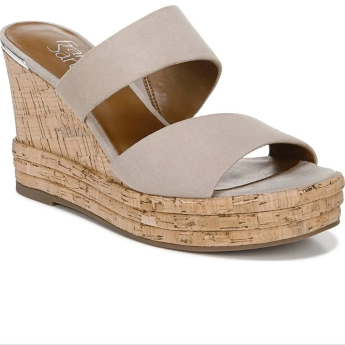 Franco sarto suede wedges clearance
