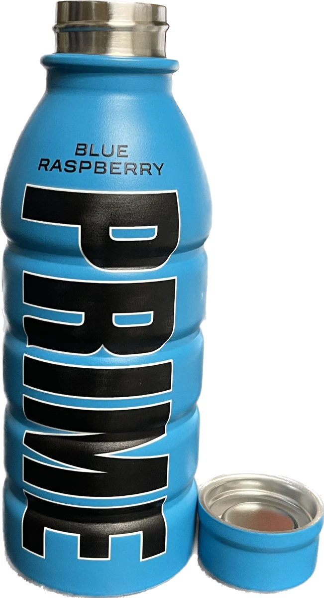 NEW PRIME HYDRATION LIMITED EDITION METAL WATER BOTTLE BLUE