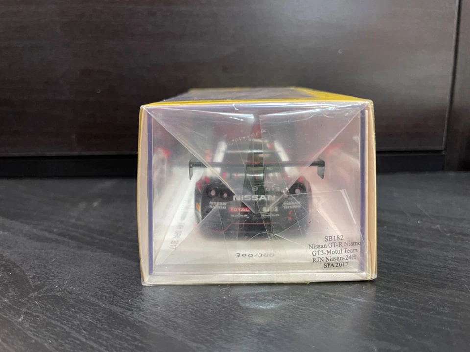 1/43 NISSAN GT-R NISMO GT3 MOTUL TEAM RJN 24H SPA 2017 SPARK SB182 - Immagine 3 di 4