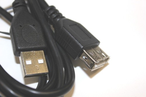 USB 2.0 24AWG EXTENSION Cable A Plug to Socket Lead 50cm/1m/2m/3m/5m - Picture 4 of 6