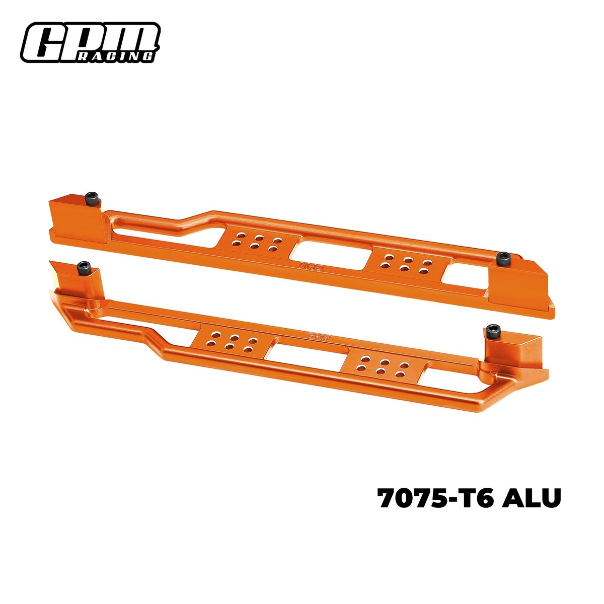 GPM 7075 Alloy Chassis Nerf Bars TRAXXAS 1/6 Funco Pro Sand Car 8S