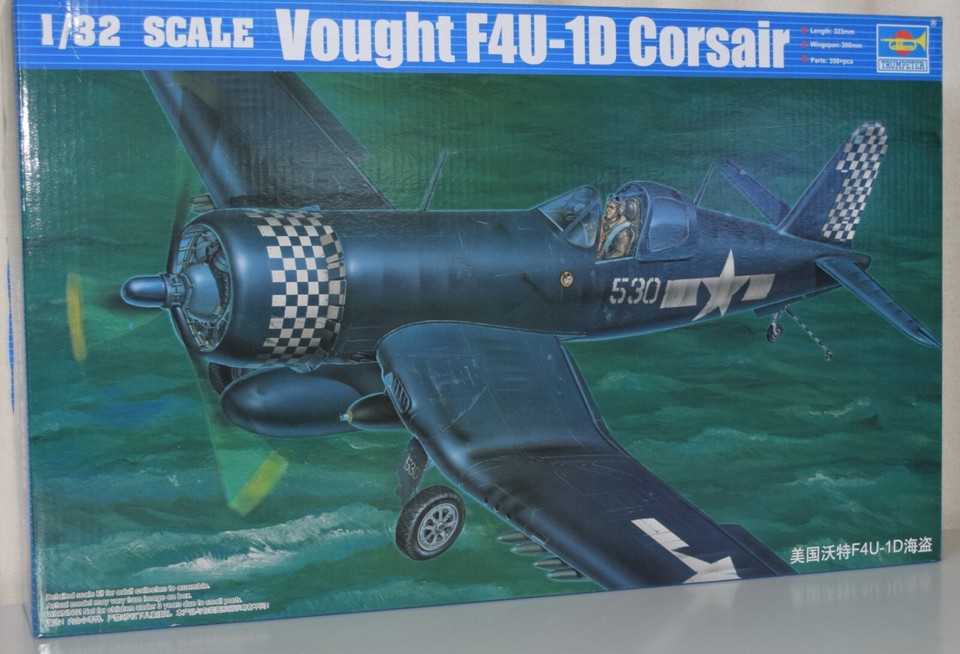 1/32 Vought F4U-1D Corsair - Maquettes avions plastique et résine au 1/32