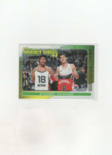 2020-21 Panini NBA Hoops Jersey Swap Rui Hachimura/Yuta Watanabe #2