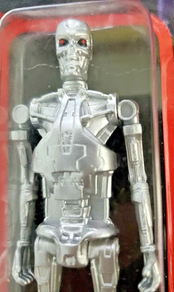 Figura Funko T800 ENDOSKELETON SILVER TERMINATOR ReAction Super7 Retro 3.75" Foto 4 de 4