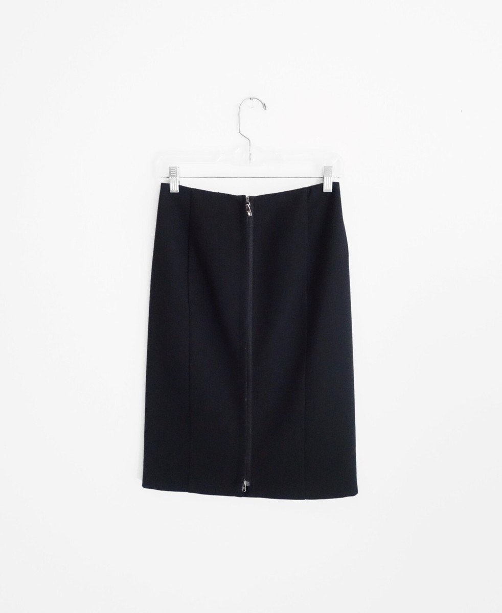 スカート Archive miu miu skirt black Auth Miu Miu Black Accordion Pleated Evening Sheer Skirt Size 36
