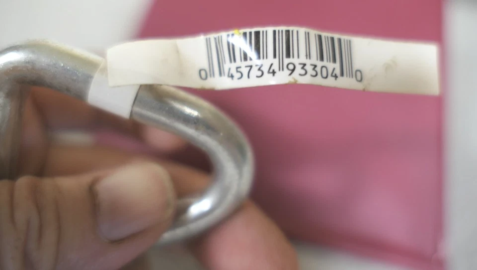 NUEVO Como Nuevo Artesanal Acero al Carbono Chapado en Zinc 5/16" 150 Lbs. Cierres en frío de carga #242-2939 Foto 4 de 4