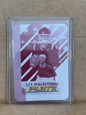 Malachi Nelson 2024 Leaf Football 1/1 Printing Plate