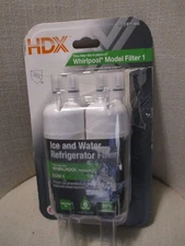 HDX EQW-1 Whirlpool Model Filter 1 Ice and Water Refrigerator Filter 1010871993