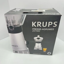 Krups Citrus Press ZX7000 Juicer With Cap And Clip for Attaching Stainless Steel