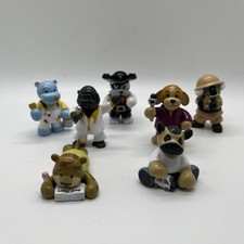 Webkinz PVC Figures Lot 7 Hippo Dogs Monkey Koala And More