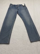 Gap Jeans Pants Women 90s Straight Blue High Rise Retro Boho Size 16 NWT
